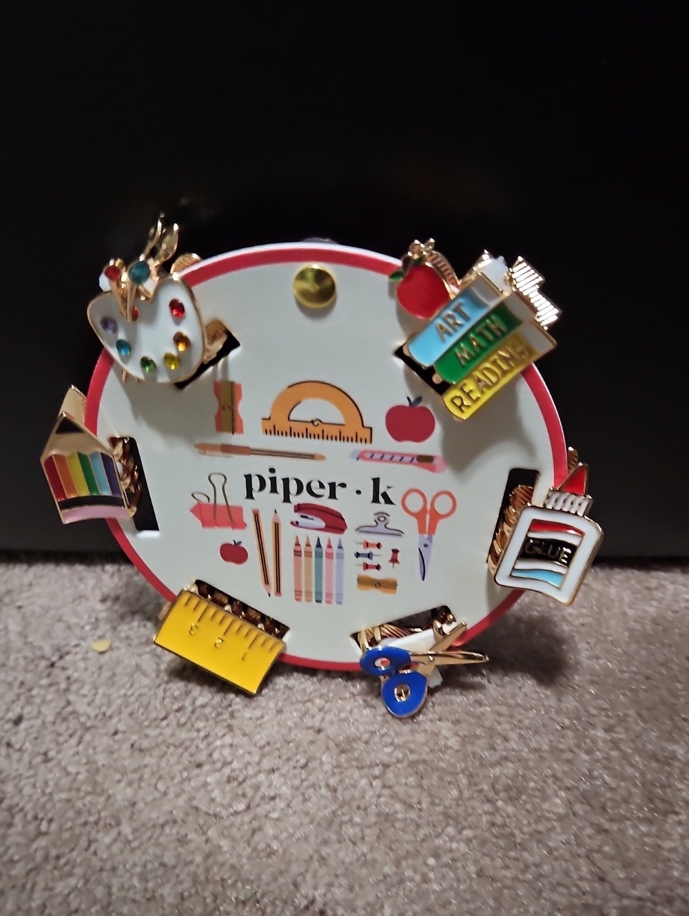 Piper K - Teacher Hair Clips - 6 Pack
